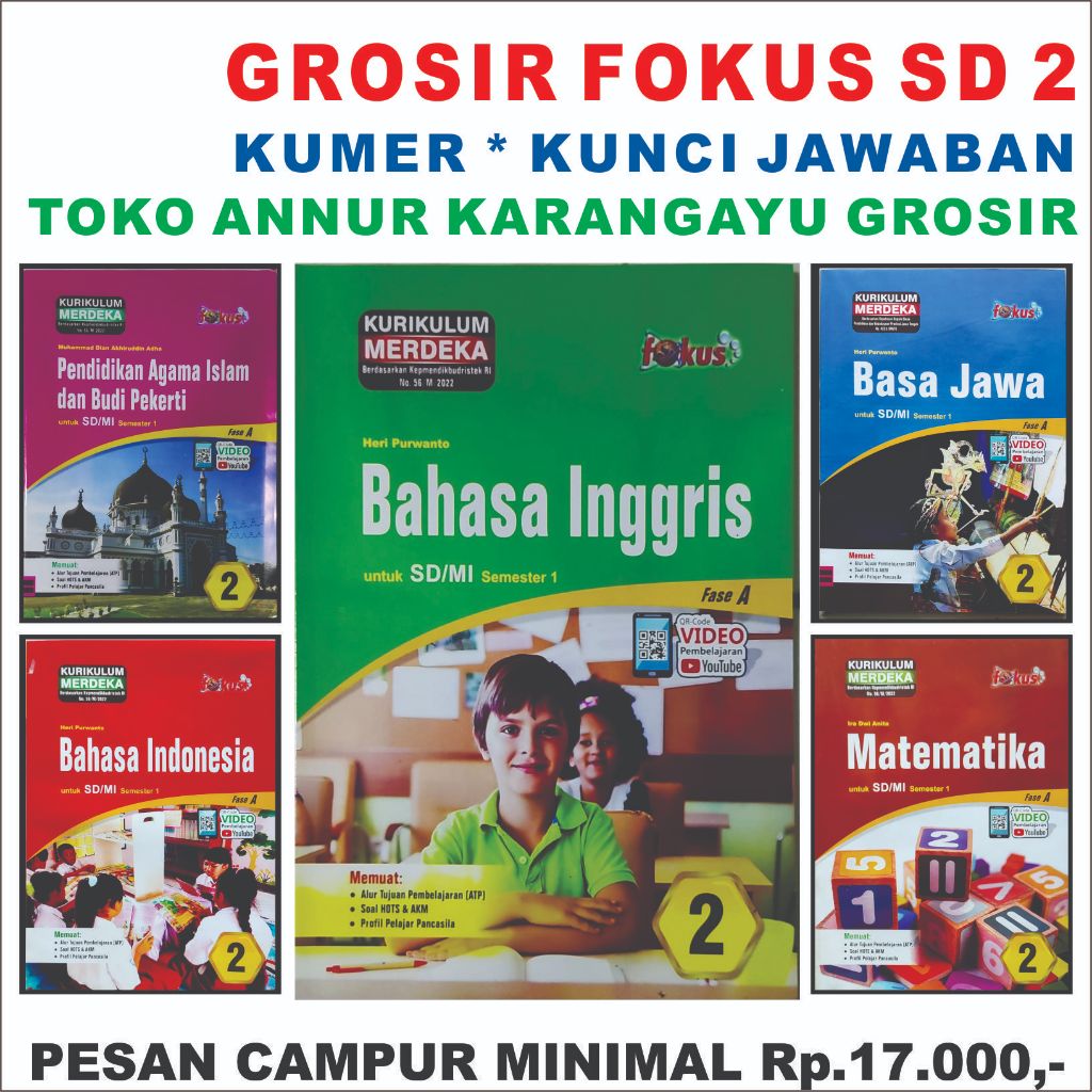 Jual Gijkakev Grosir Lks Fokus Gro Sd Kunci Jawaban Fokus Grosir