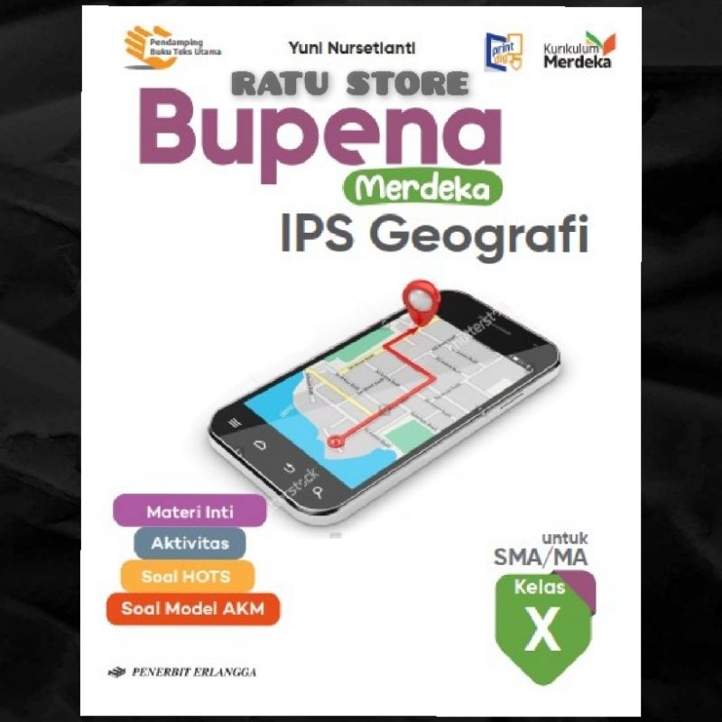 Jual Buku Kurikulum Merdeka Bupena Merdeka Ips Geografi Sma Kelas X