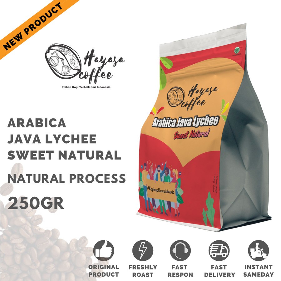 Jual Kopi Arabika Java Lychee Sweet Natural Preanger Arabica CM Series