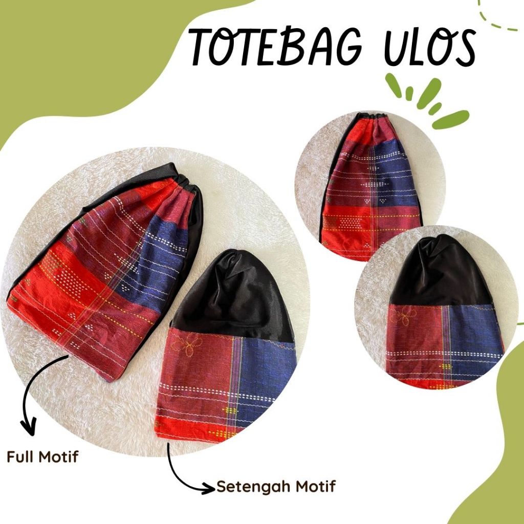 Jual Totebag Motif Ulos Tas Jinjing Tas Totebag Etnik Totebag