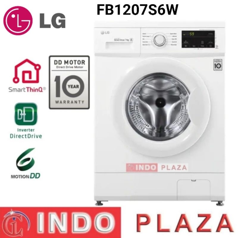 Jual MESIN CUCI FRONT LOADING LG 7 Kg 7Kg INVERTER DIRECT DRIVE