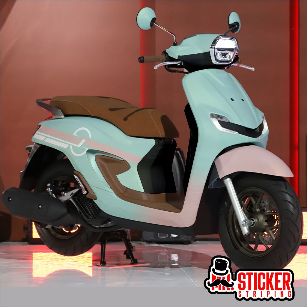 Jual Decal Print Honda Stylo Full Body Custom Sticker Free Design Motif