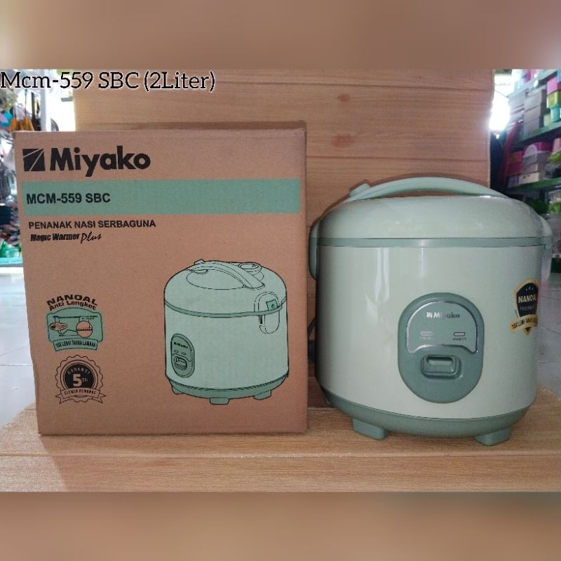 Jual Rice Cooker Miyako Mcm Sbc Liter Shopee Indonesia