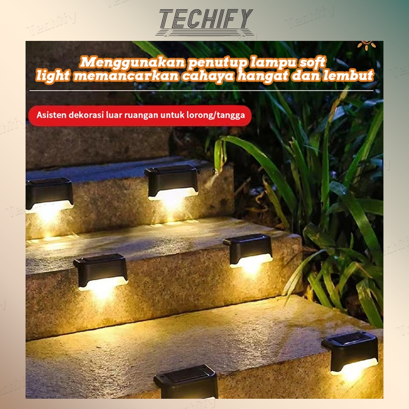 Jual Techify Lampu Led Tangga Tenaga Surya Lampu Tangga Tenaga Surya