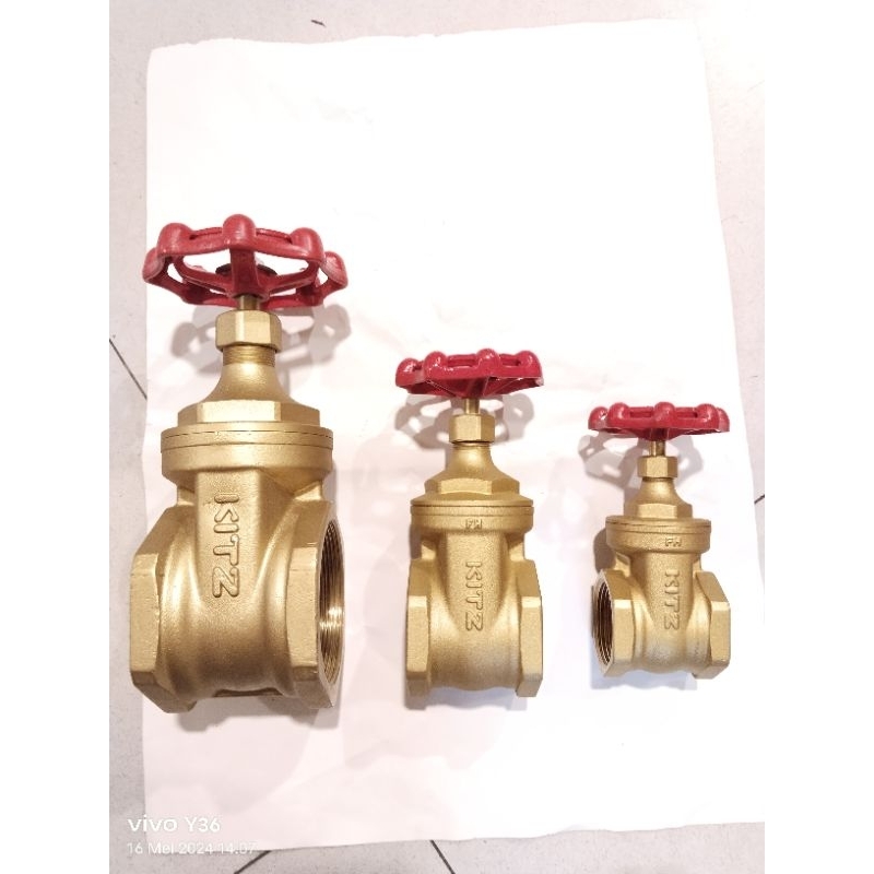 Jual Gate Valve Kitz Kuningan Ukuran Inch Gate Valve Original