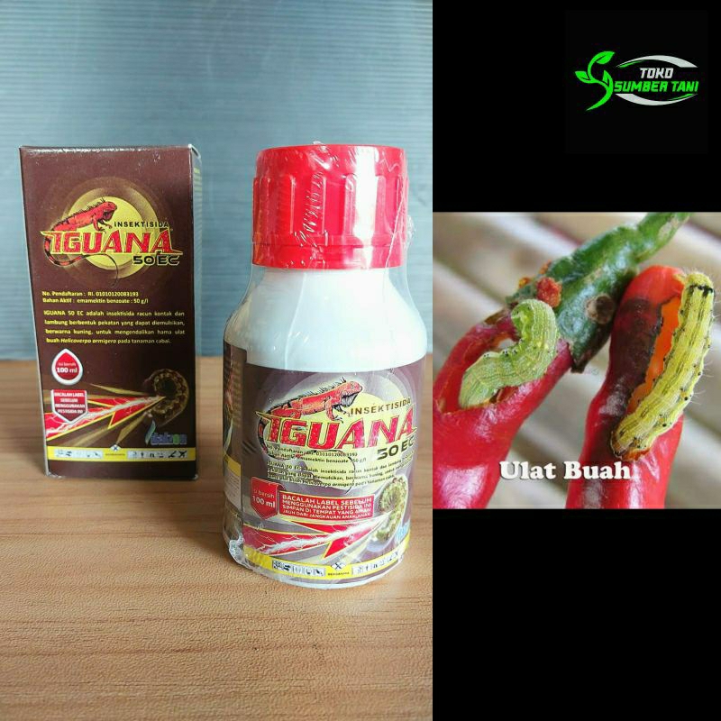 Jual Insektisida Iguana Ec Ml Emamektin Pembasmi Hama Ulat