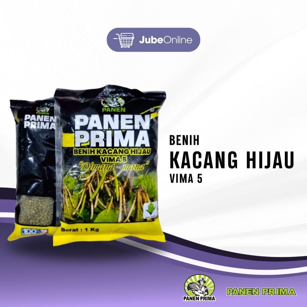 Jual Benih Kacang Hijau Unggul Vima Panen Prima Kg Shopee Indonesia