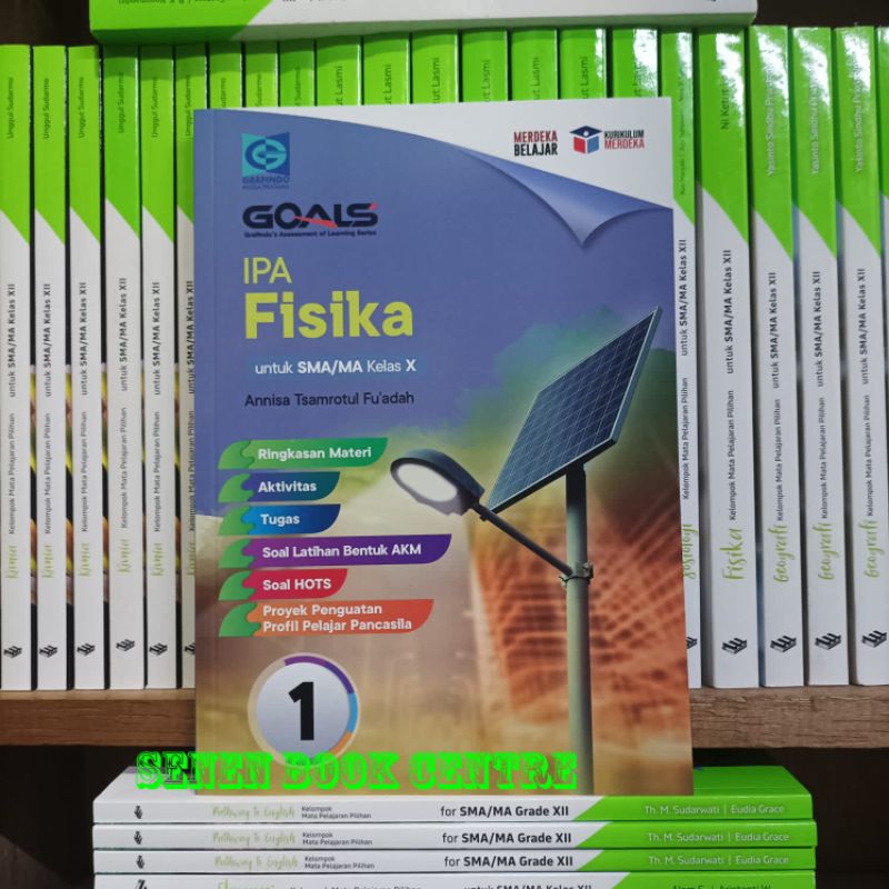 Jual Buku Soal Goals IPA Fisika Kelas 1 2 3 X XI XII SMA Grafindo