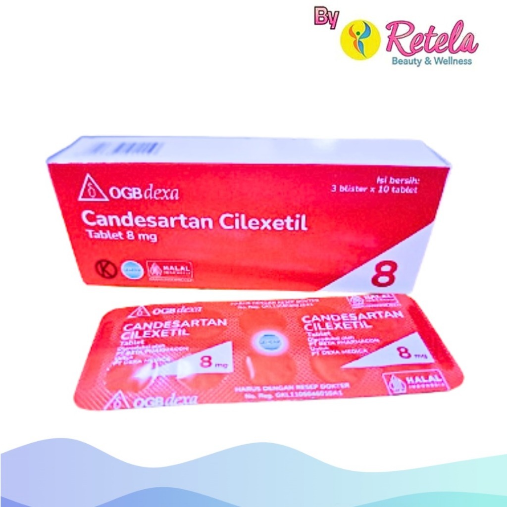 Jual Candesartan Mg Strip Isi Tablet Shopee Indonesia