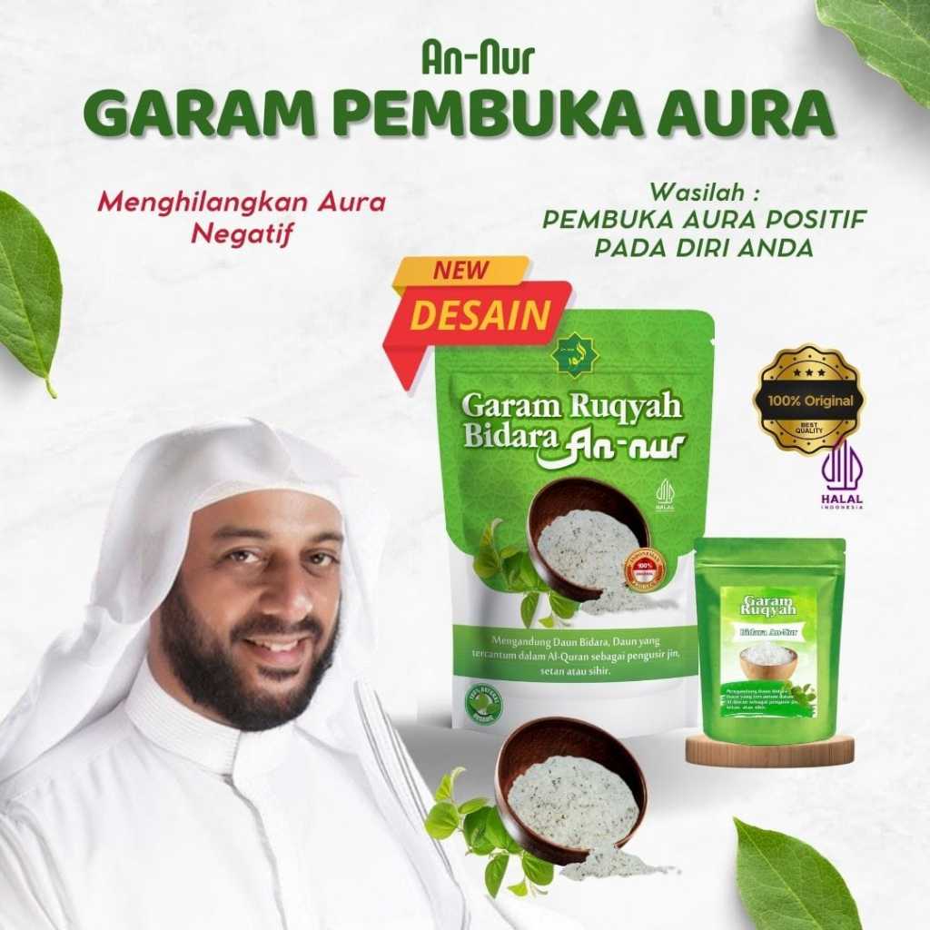 Jual Garam Ruqyah Ukuran 100 Gram Metode Pembuka Aura Rezeki Dan Aura