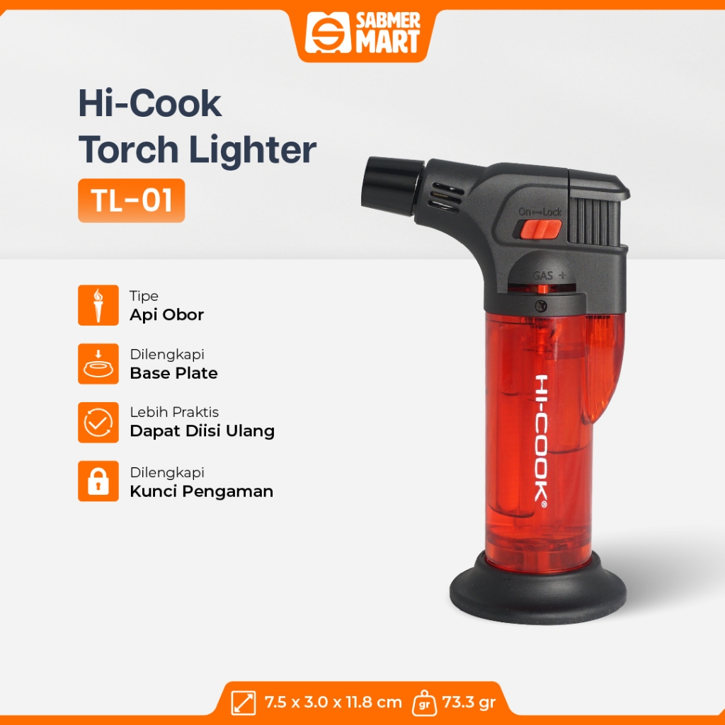 Jual Hi Cook Torch Lighter TL 01 Korek Api Shopee Indonesia