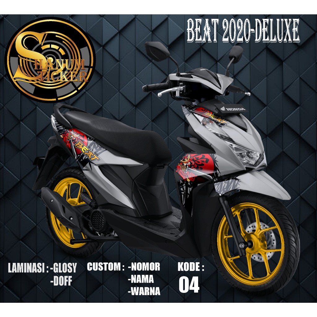 Jual Cod Terbaru Decal Sticker Honda Beat Deluxe Street