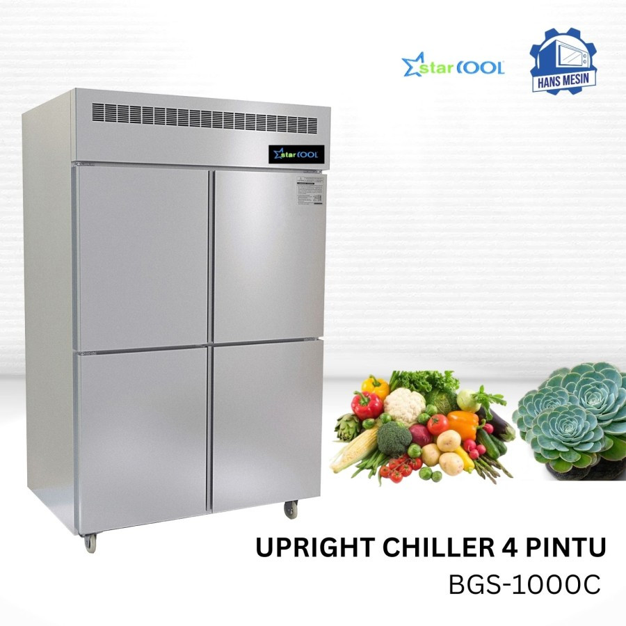 Jual Bgs C Starcool Upright Chiller Pintu Shopee Indonesia