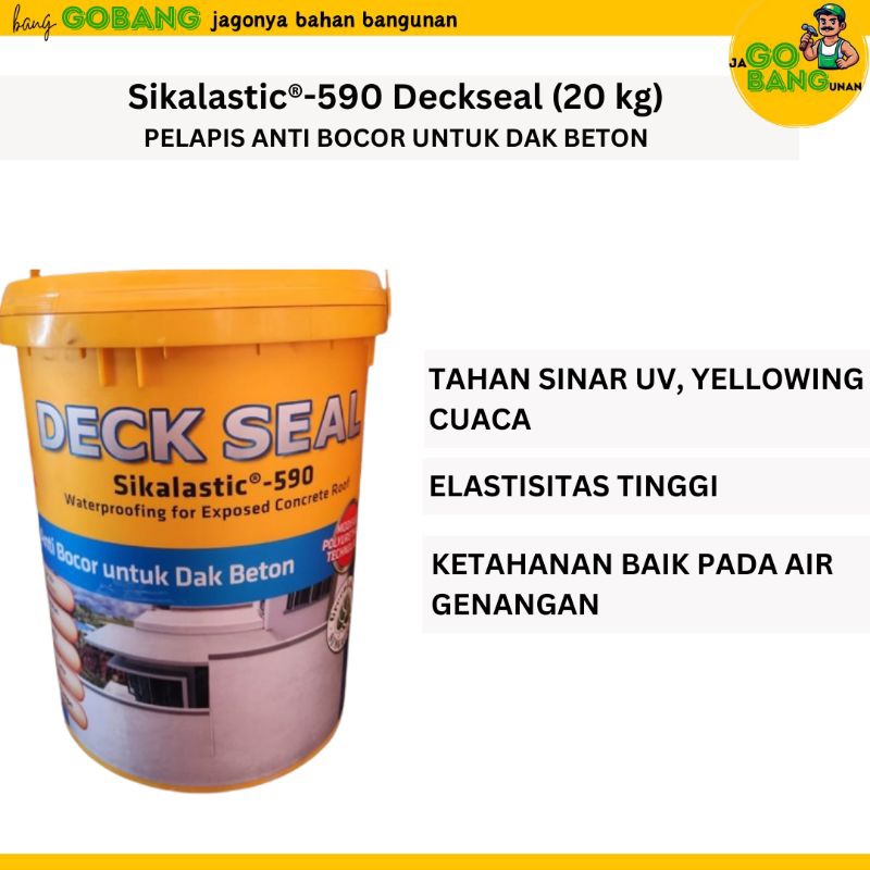 Jual Sika Deck Seal Sikalastic Kg Waterproofing Pelapis Anti