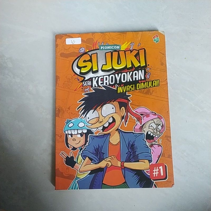 Jual Buku Komik Si Juki Seri Keroyokan Invasi Dimulai Faza Meonk