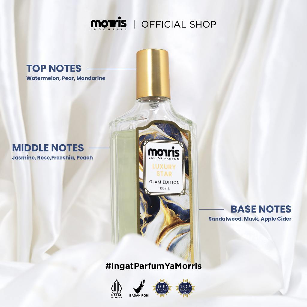 Jual Morris EDP Glam Edition 100ml Parfum Wanita Shopee Indonesia