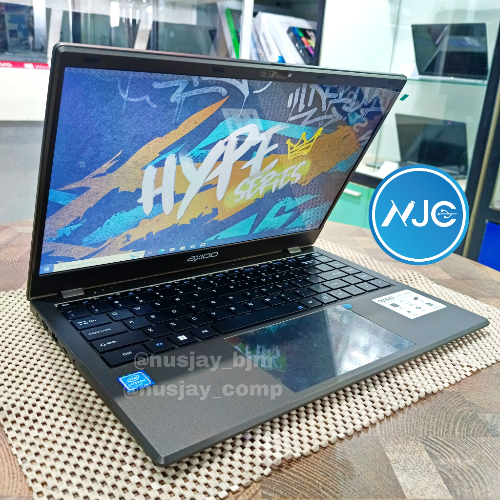 Jual NOTEBOOK LAPTOP AXIOO HYPE 10 INTEL CELERON N4020 RAM 8GB SSD