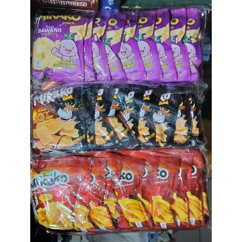 Jual Mikako Snack Aneka Rasa 1 Bungkus Isi 10 Pcs Shopee Indonesia