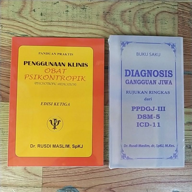 Jual Buku Saku Diagnosis Gangguan Jiwa Rujukan Ringkas Dari Ppdgj Iii