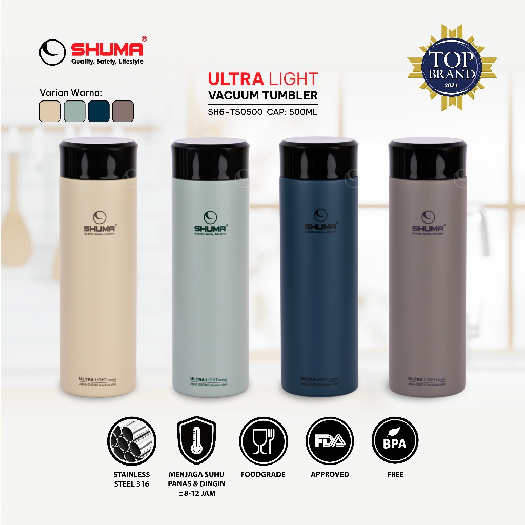 Jual Shuma S S Ultra Light Vacuum Tumbler Ml Shopee Indonesia