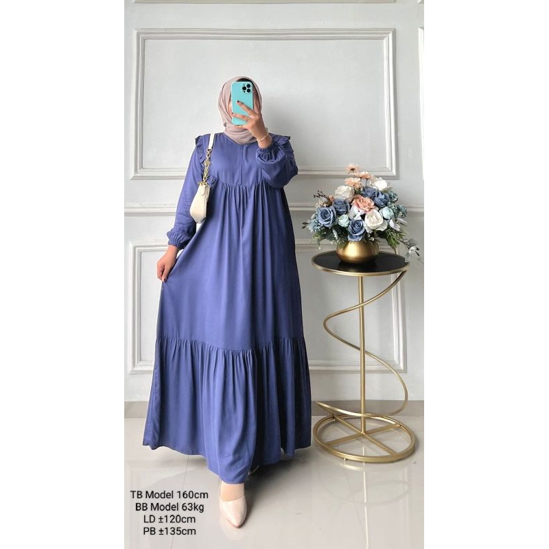 Jual Inara Dress Gamis Annisa Premium Jumboo Shopee Indonesia