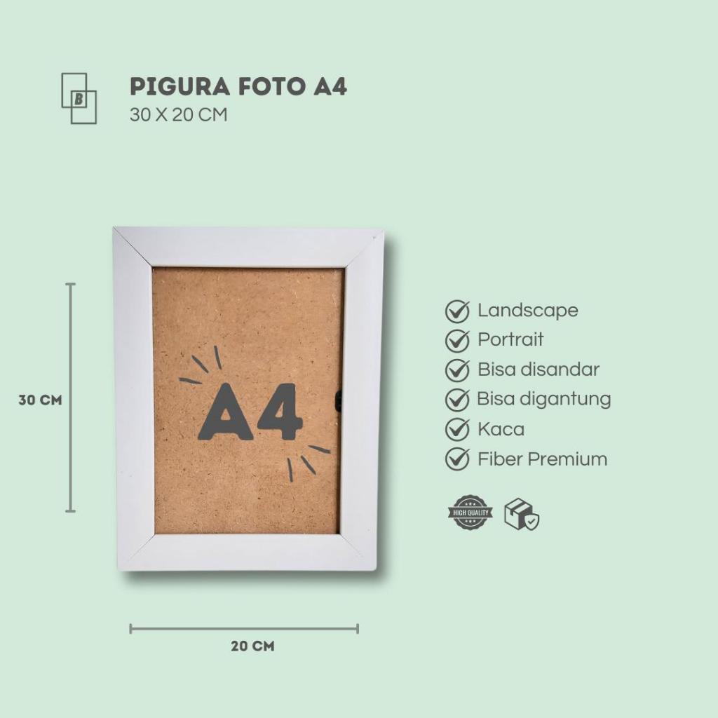 Jual PIGURA 20x30 A4 10RS Bingkai Foto Aesthetic Frame Photo Shopee