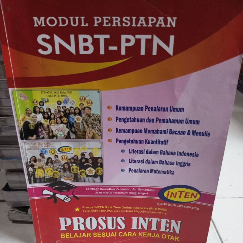 Jual Prosus Inten Modul Persiapan Snbt Ptn Shopee Indonesia