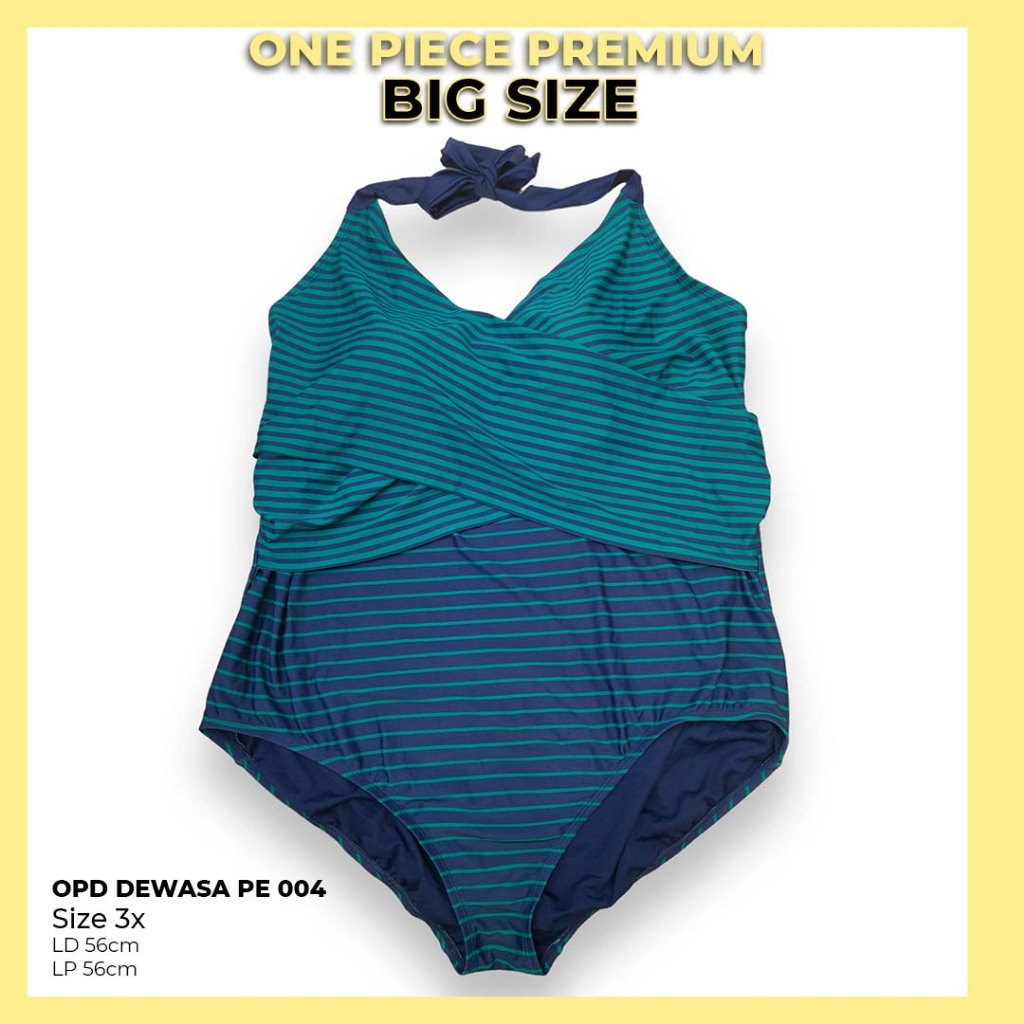 Jual Baju Renang BigSize Bikini Tankini Bra Swimwear One Piece Dewasa