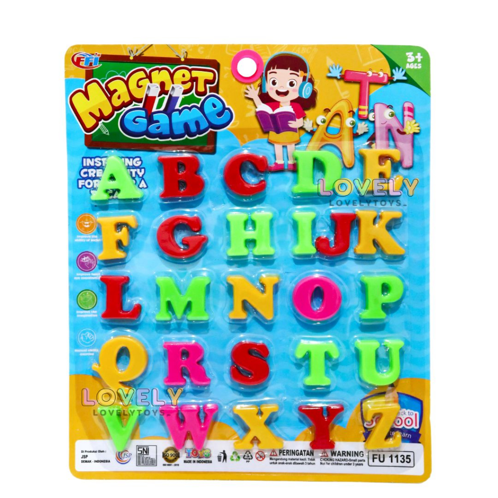 Jual Magnet Huruf Magnet Angka Tempelan Kulkas Magnet Alphabet Shopee