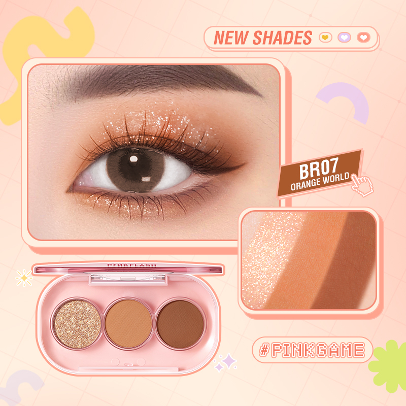 Jual Pinkflash Pan Eyeshadow Pf E Shades Eyeshadow Palette