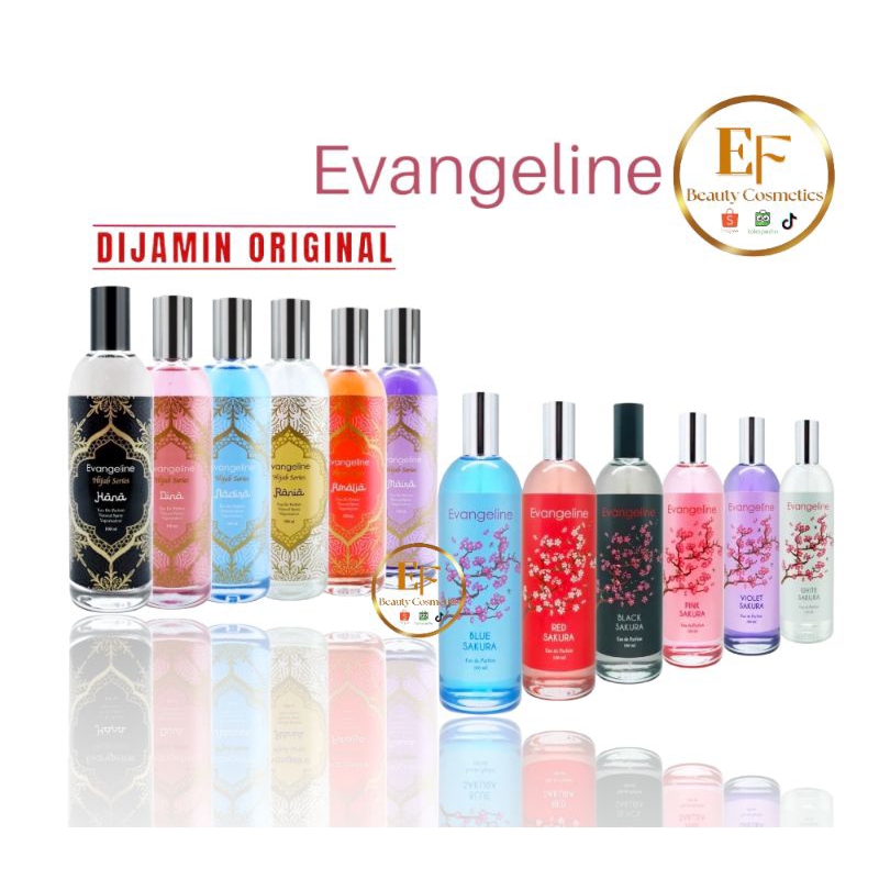 Jual EVANGELINE Eau De Parfume Sakura Series Hijab Series Shopee