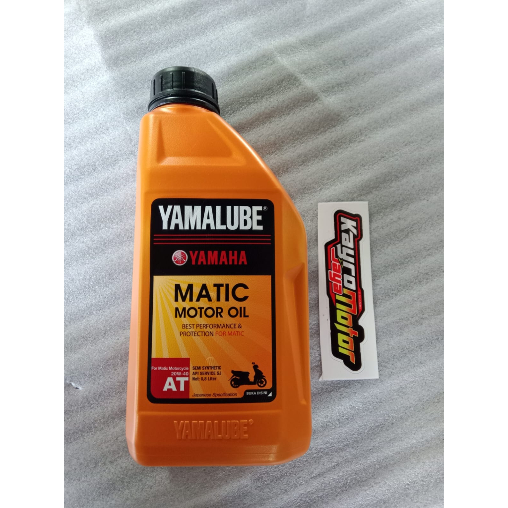 Jual Oli Motor Yamalube Yamaha Matic Stroke Motor Oil W At Ml