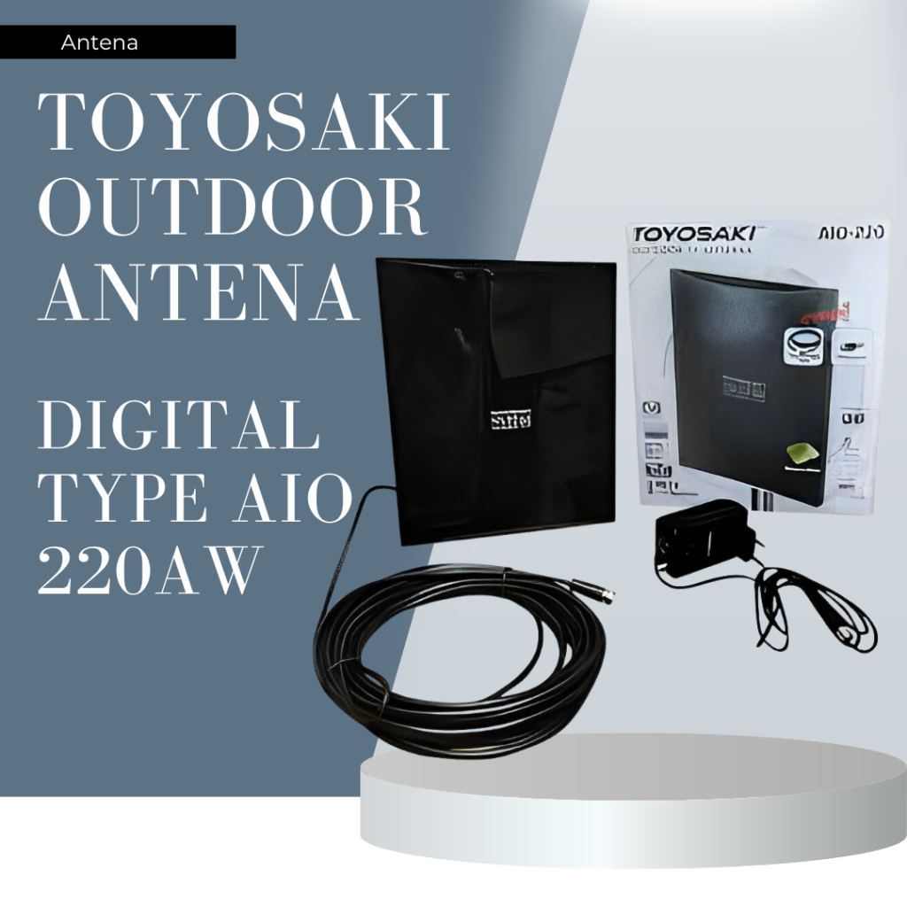 Jual Antena Digital Toyosaki Tipe Aio Aw Shopee Indonesia