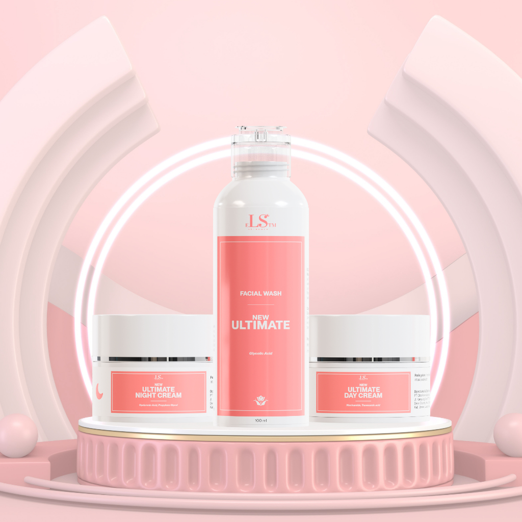 Jual LS SKINCARE ULTIMATE SERIES WHITENING WAJAH KHUSUS FLEK MEMBANDEL