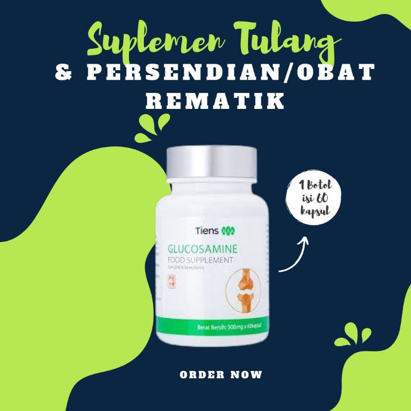 Jual Suplemen Tulang Glucosamine Tiens Shopee Indonesia