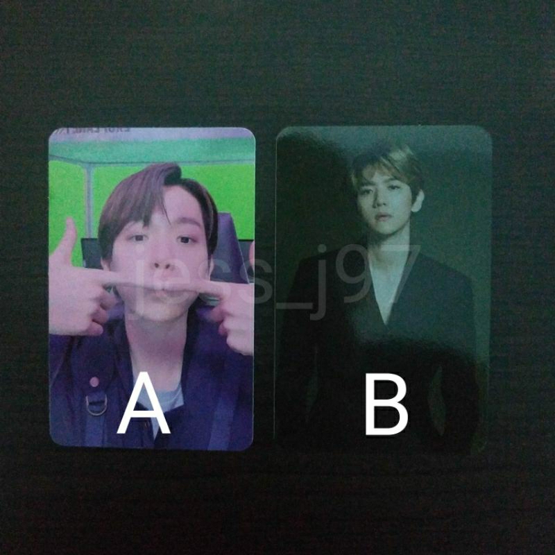 Jual Exo Photocard Official Baekhyun Shopee Indonesia