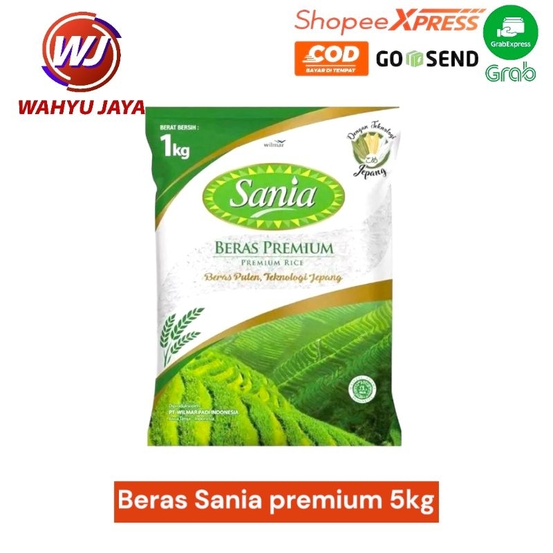 Jual Beras Sania Premium Kg Dan Kg Shopee Indonesia