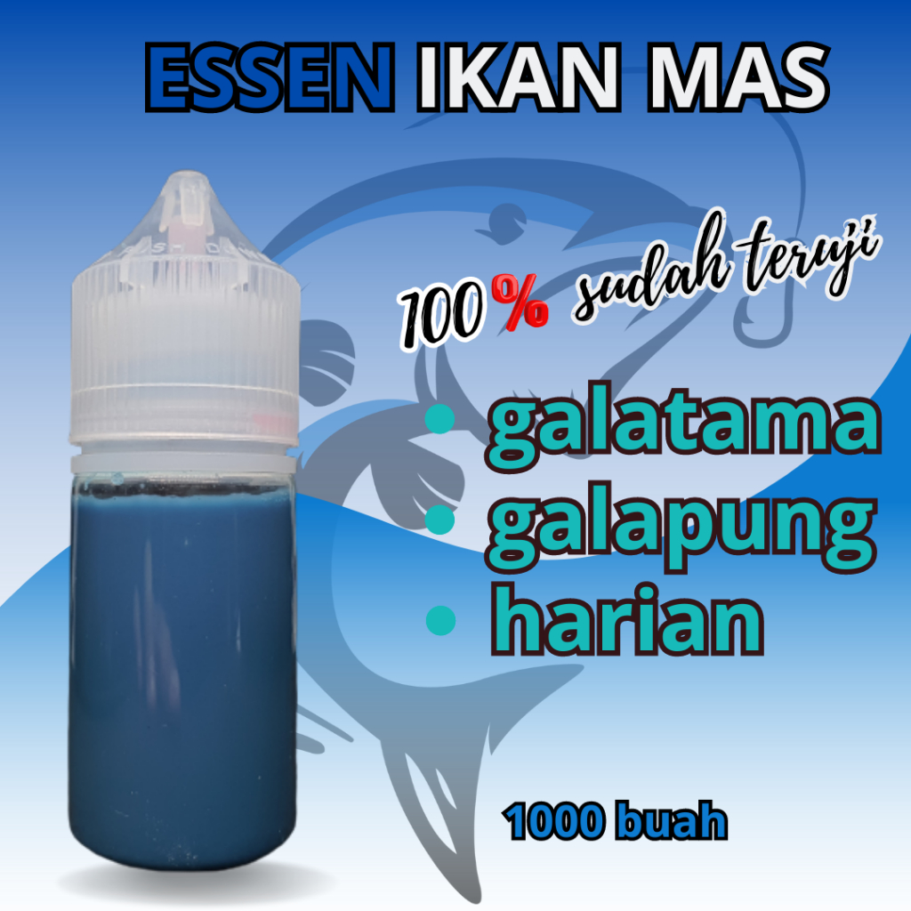 Jual Essen Ikan Mas Premium Paling Bagus Paling Ampuh Amis Wangi Gurih