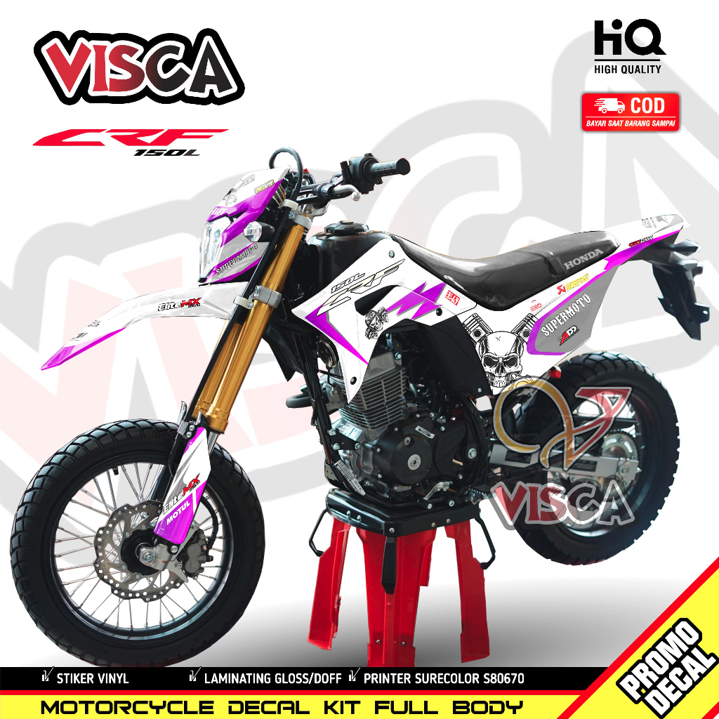 Jual Decal CRF 150L Terbaru Full Body Decal CRF 150L Full Body Keren