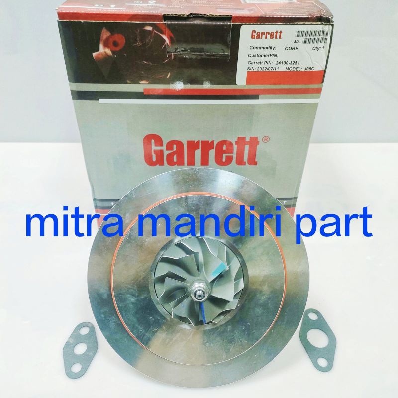 Jual CARTRIDGE TURBO CHARGER HINO LOHAN 260TI HINO 500 JO8C GARRETT