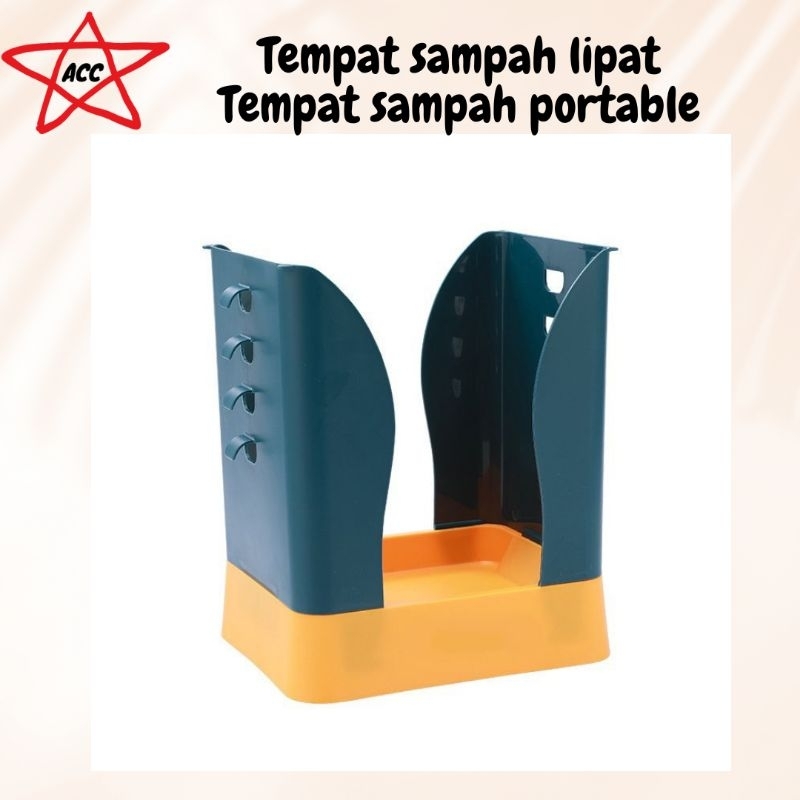 Jual TEMPAT SAMPAH LIPAT MULTIFUNGSI TEMPAT SAMPAH PORTABLE TEMPAT