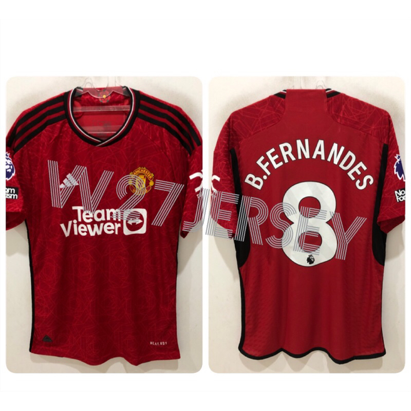 Jual Jersey Player Issue M Yu Home Name Player B Fernandes