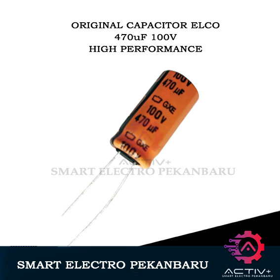 Jual Original Capacitor Elco Uf V Kapasitor Elko Uf V