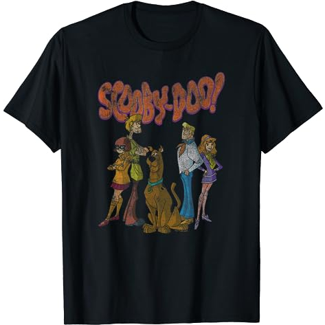 Jual Kaos Scooby Doo Vintage Group Poster T Shirt Shopee Indonesia