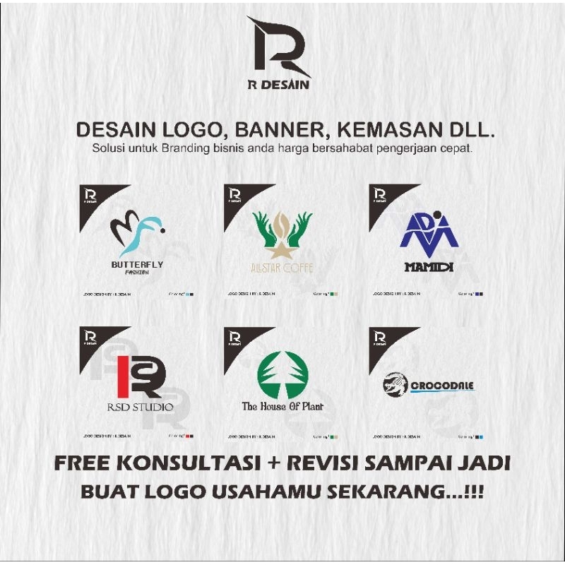 Jual Jasa Desain Logo Usaha Kemasan Produk Banner Nota Dll Kualitas