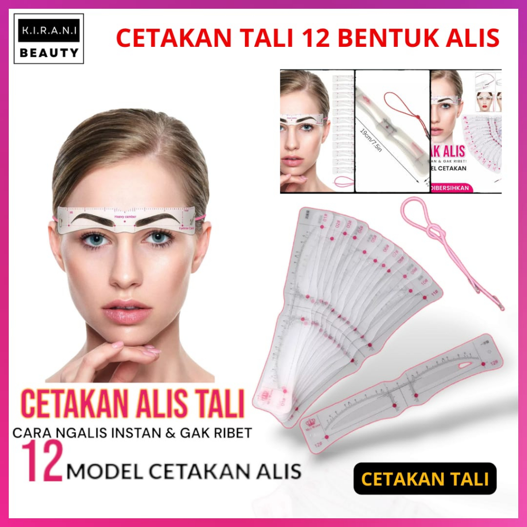 Jual Krn Cetakan Tali Titik Bentuk Alis Makeup Wanita Cetakan