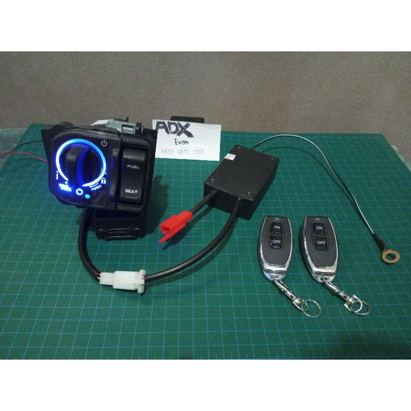 Jual Kunci Keyless Remot Smartkey Mode On Off Knop Kontak Pcx Pnp