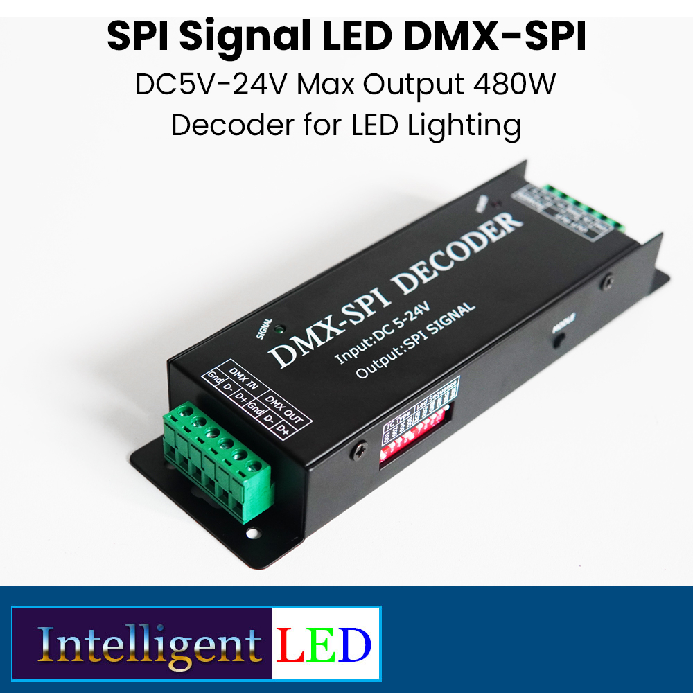 Jual Spi Signal Led Dmx Spi Decoder For Led Lighting Shopee Indonesia