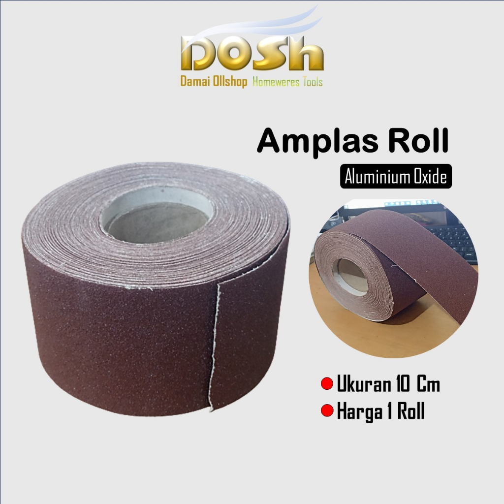 Jual Amplas Ampelas Roll Kain Kertas Gosok Rempelas Kayu Besi Tembok