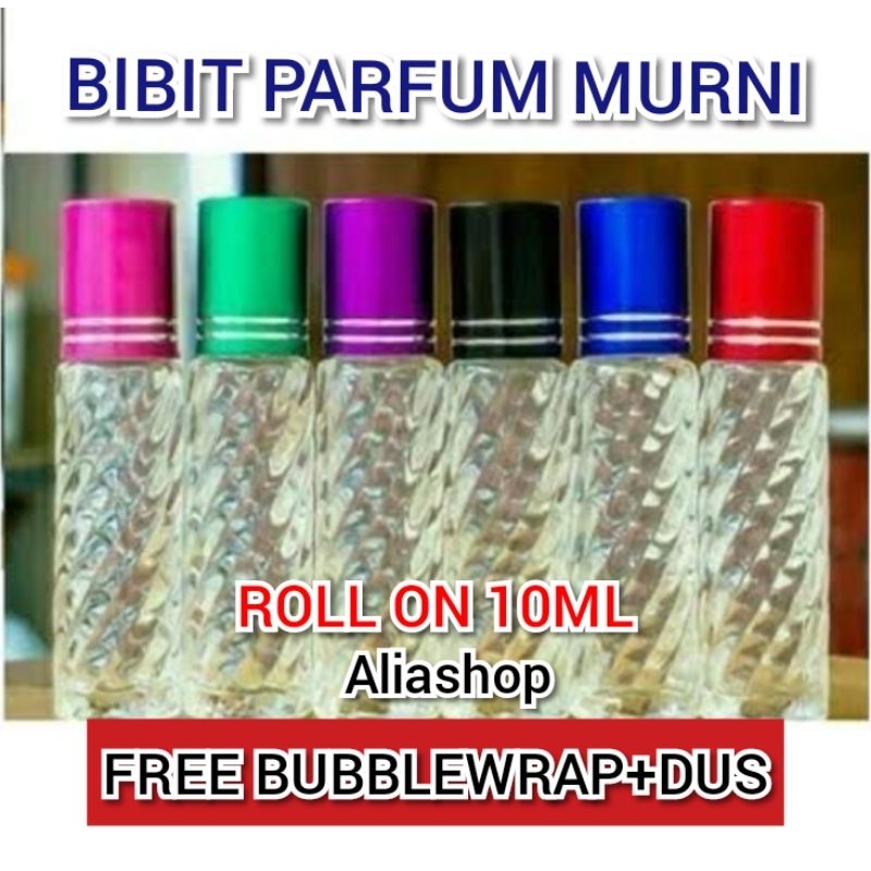 Jual PARFUM BIBIT MURNI ROLL ON 10ML ASLI TANPA CAMPURAN APAPUN